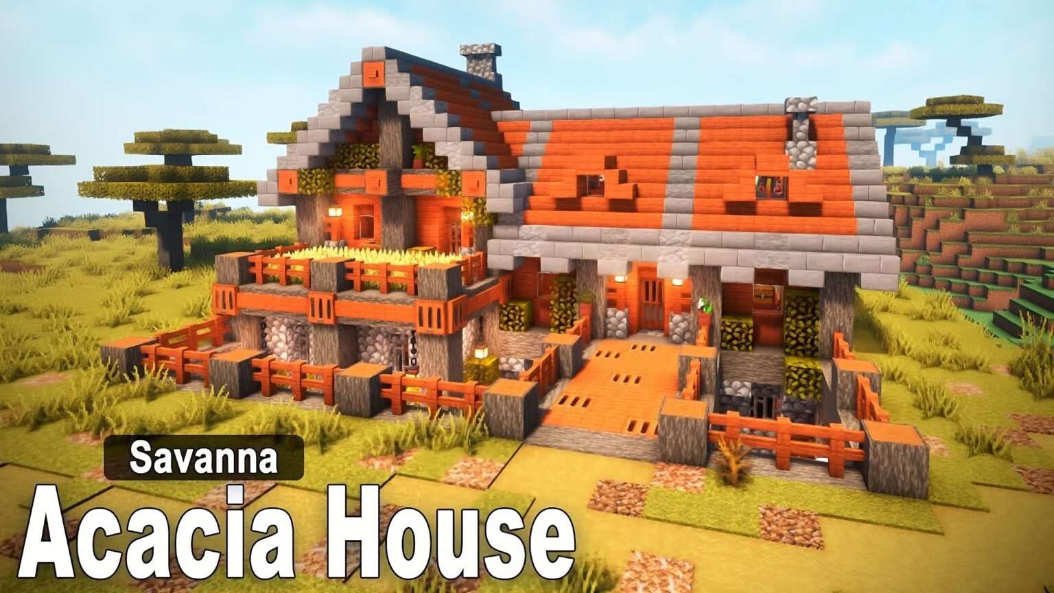 Best Savanna House Designs In Minecraft Tbm Thebestmods