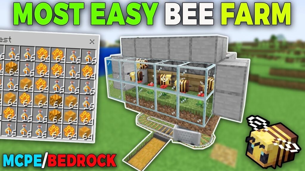 Best Bee Farm Design Ideas In Minecraft Tbm Thebestmods