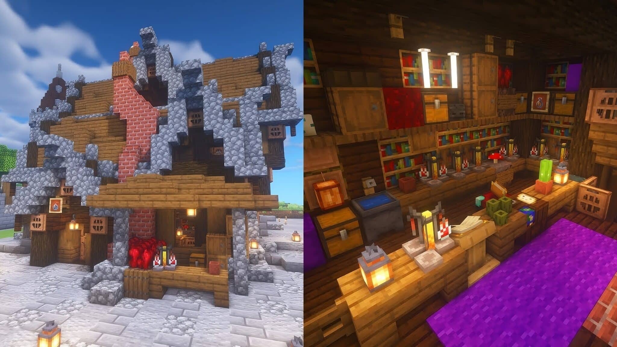 10 Best Potion Shop Design Ideas In Minecraft TBM TheBestMods