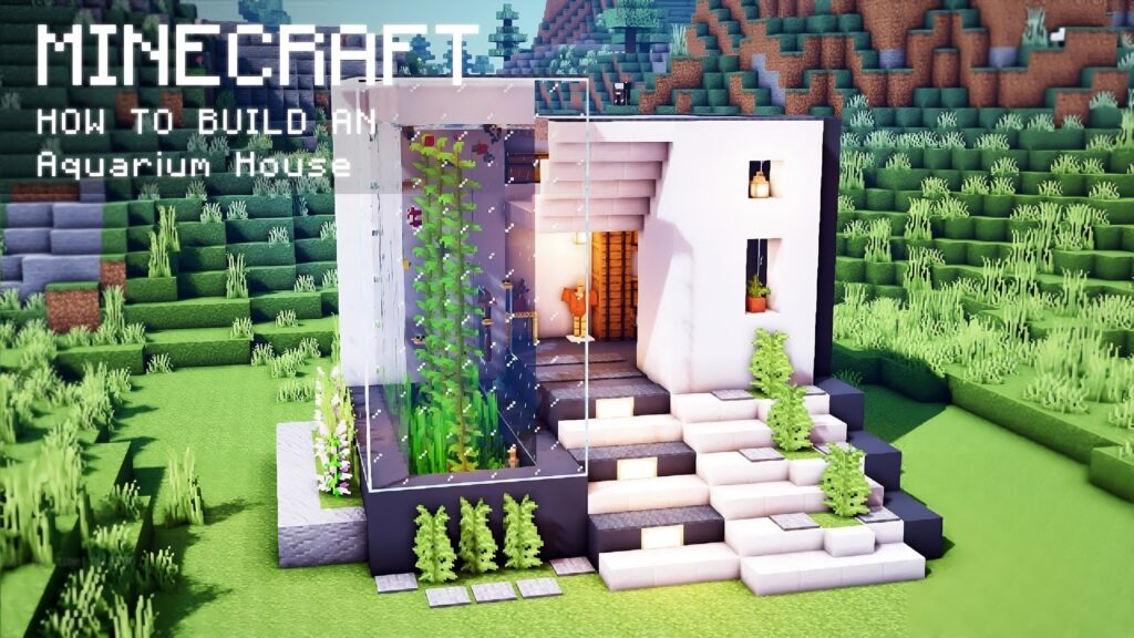 Stylish Aquarium House In Minecraft TBM TheBestMods