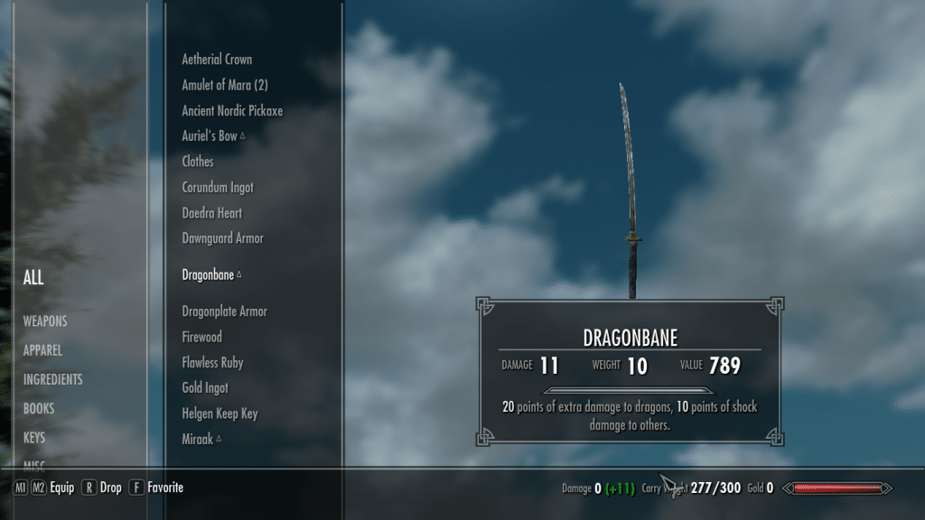 Dragonbane Skyrim ID Spawn Commands Value Weight Damage TBM   Dragonbane 1024x576 