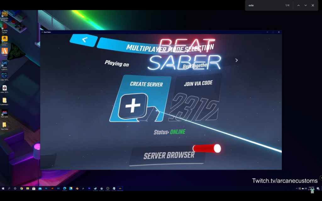 Beat Saber multiplayer mod