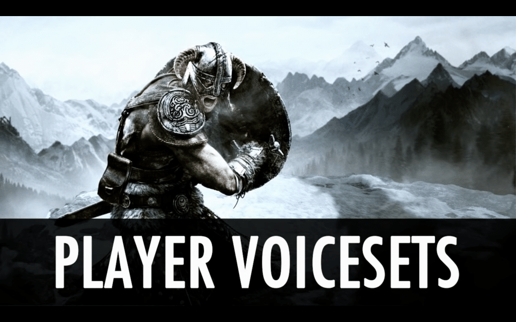 Skyrim Player Voice Mod