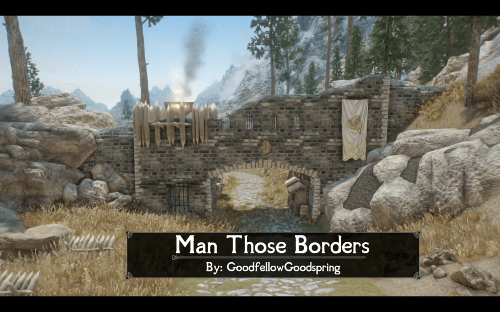 Skyrim Man Those Borders mods