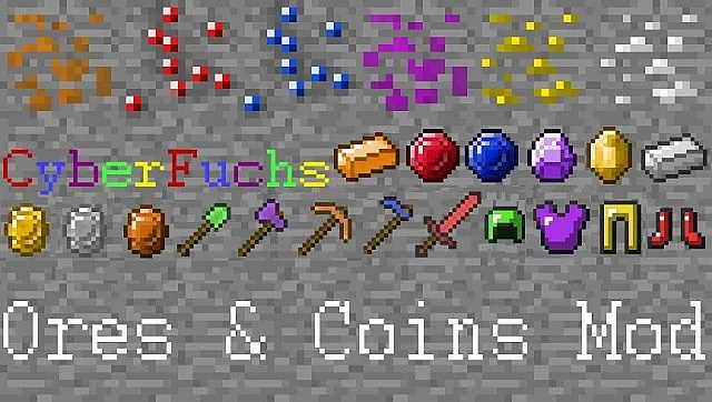 ores and coins
