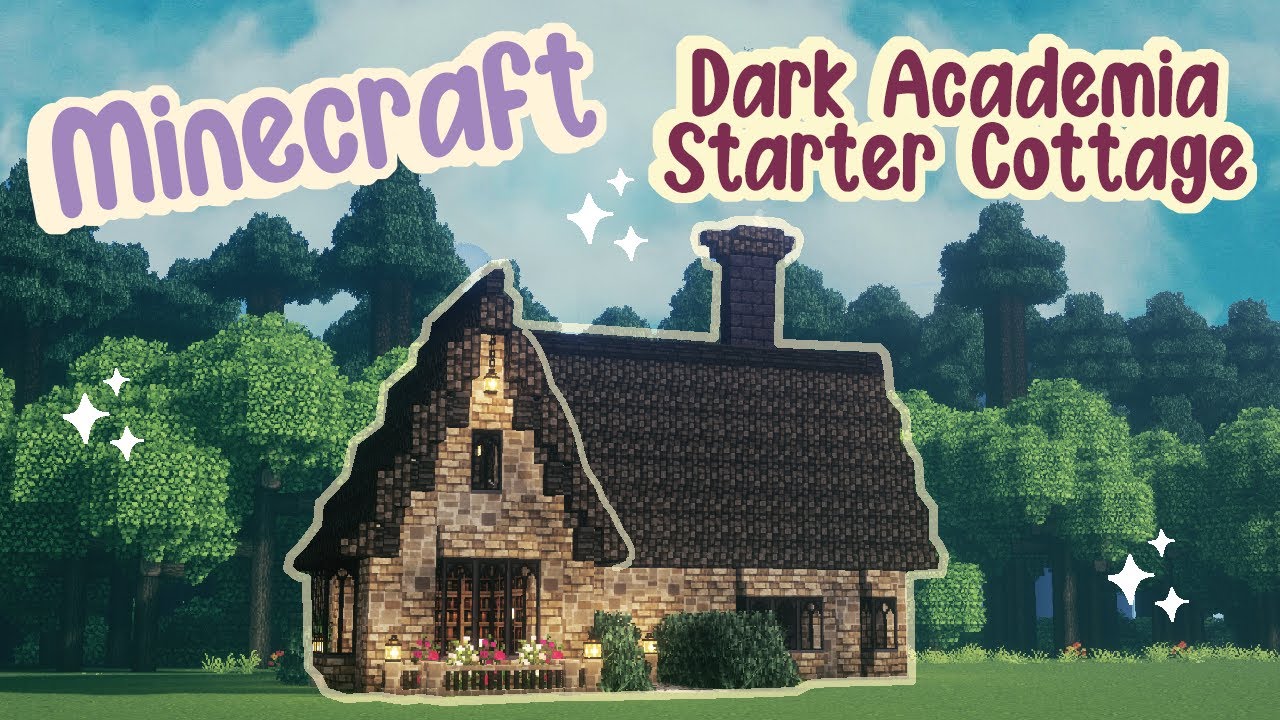 9 Awesome Dark Academia Minecraft House Ideas & Tutorial - ≛ TheBestMods