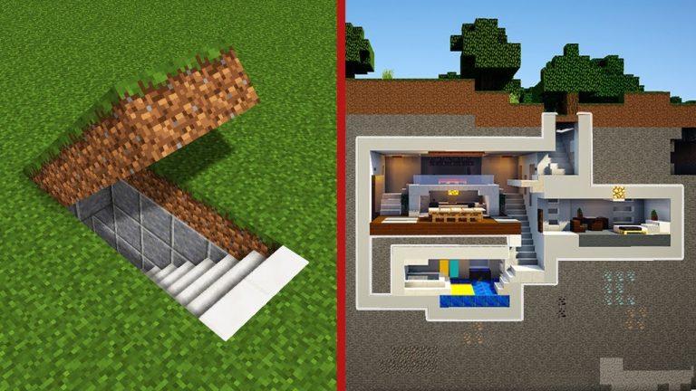 20+ Minecraft Underground House Ideas & Tutorial - TBM | TheBestMods