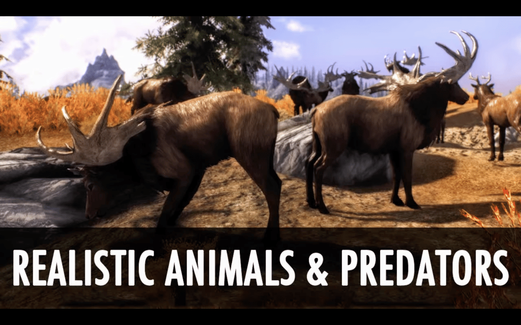 Skyrim SkyTEST - Realistic Animals and Predators