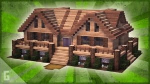 Deluxe Minecraft WOODEN Cabin 300x169 