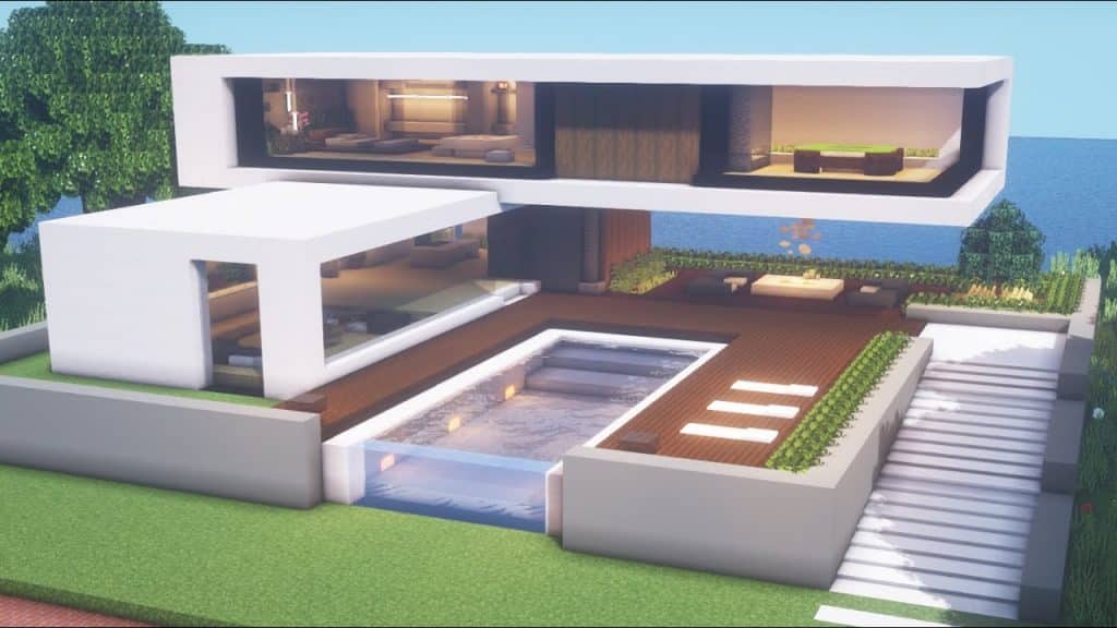 10+ Modern House Ideas for Minecraft - TBM | TheBestMods