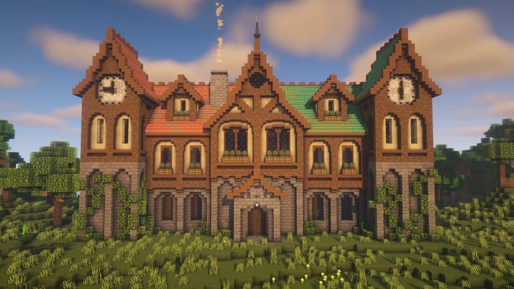 medieval big house minecraft