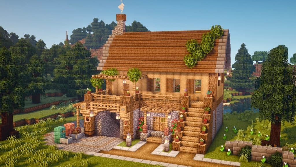 27+ Starter House Ideas and Blueprints for Minecraft - TBM | TheBestMods