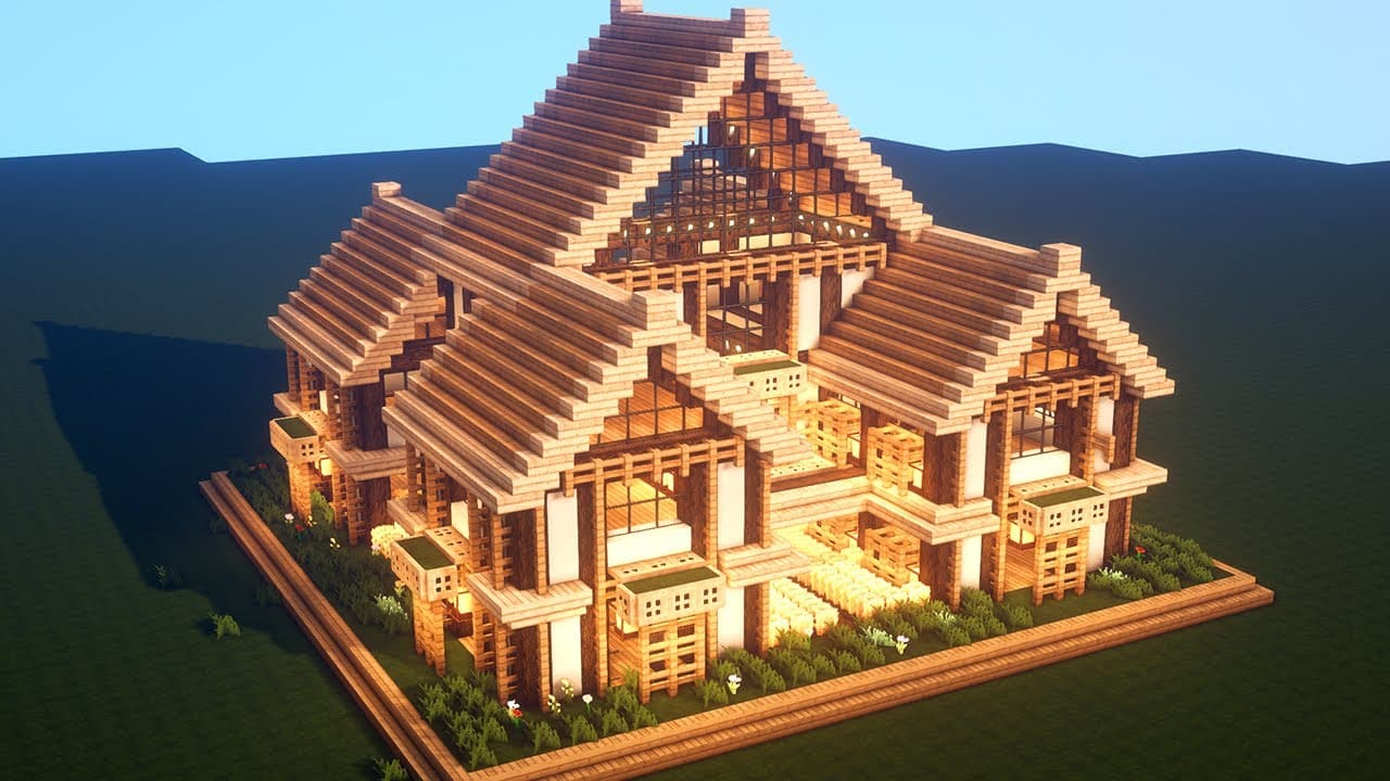 Build the Perfect Wooden House for Survival in Minecraft — Eightify
