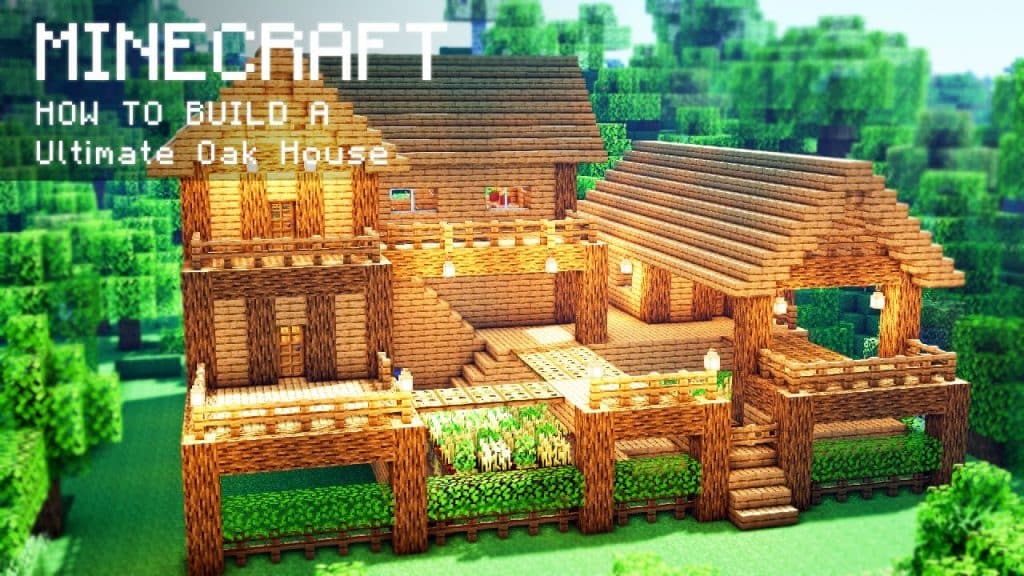 10+ Best Oak Minecraft House Ideas - TBM | TheBestMods