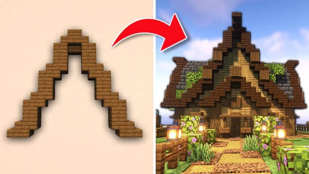 Minecraft House Roof Ideas
