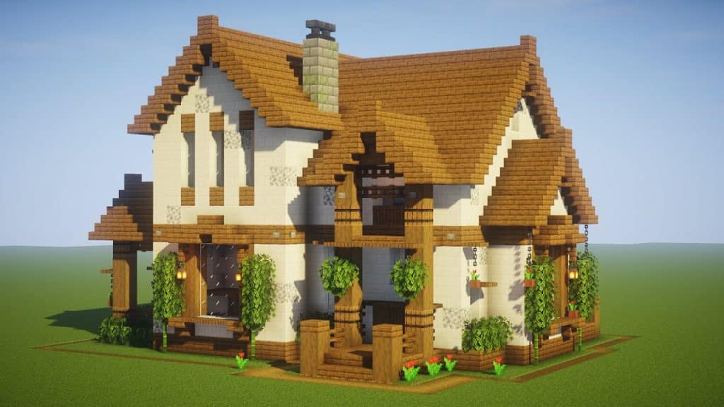 Top 10 Most Beautiful Minecraft 2 Story House Ideas Tbm Thebestmods