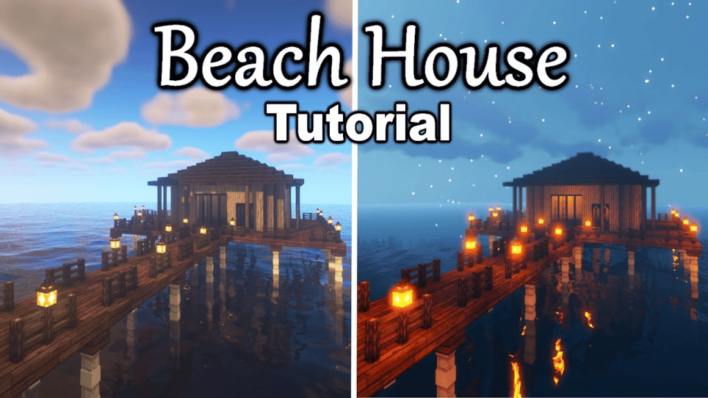 Top 7 Minecraft Beach House Blueprints Ideas - TBM | TheBestMods