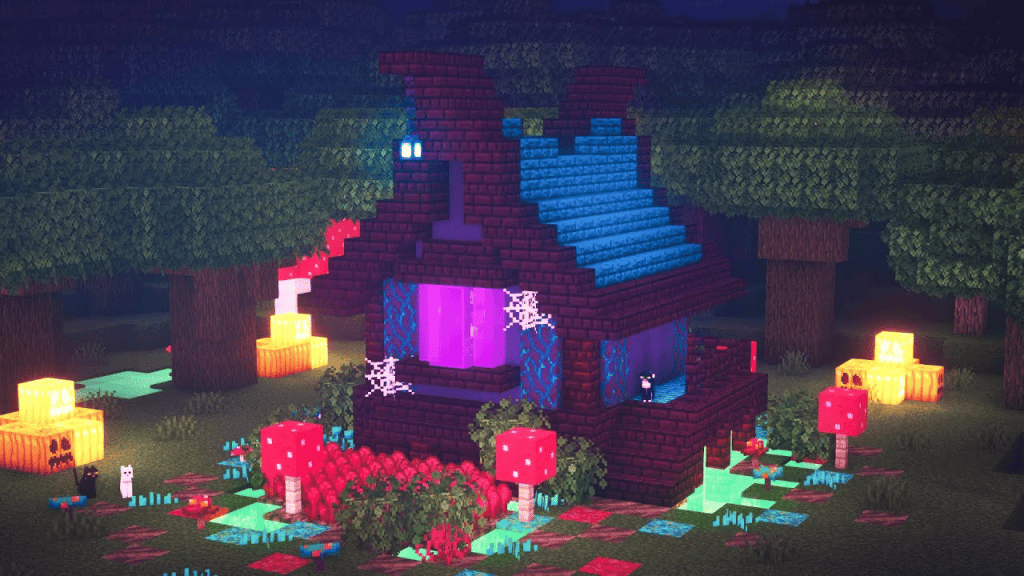 Top 10 Cute Minecraft Witch House Ideas - Tbm 