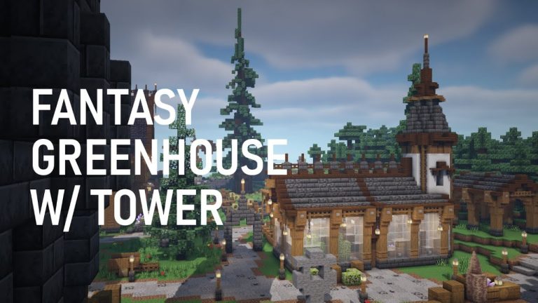 Top 10+ Natural Minecraft Green house Ideas - TBM | TheBestMods