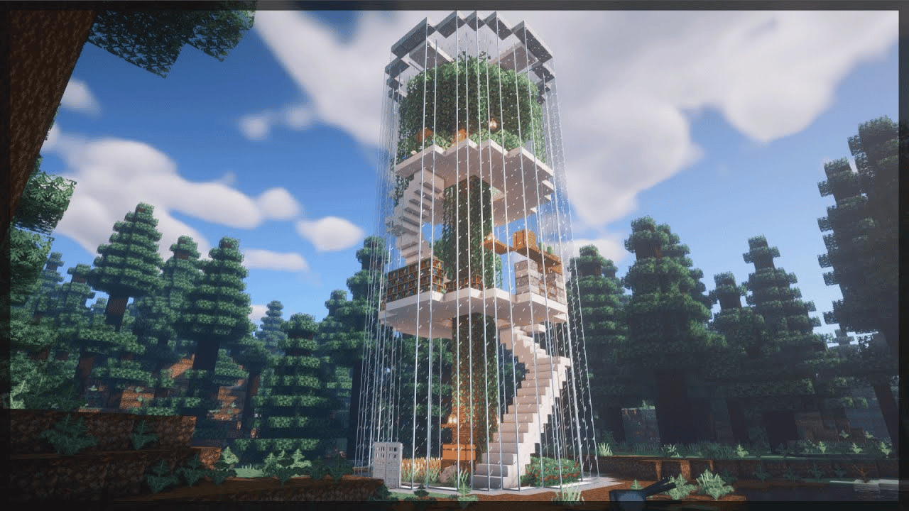 Top 10 Awesome Glass House Minecraft Ideas TBM TheBestMods Top 10 Awesome Glass House Minecraft Ideas TBM TheBestMods