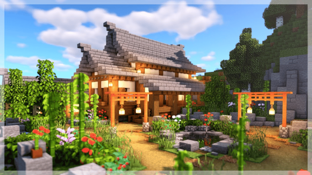 9 Lovely Minecraft Flower Forest House Ideas Archives - ≛ TheBestMods