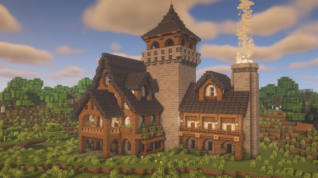 Top 10 Awesome Minecraft Tall House Ideas - TBM | TheBestMods