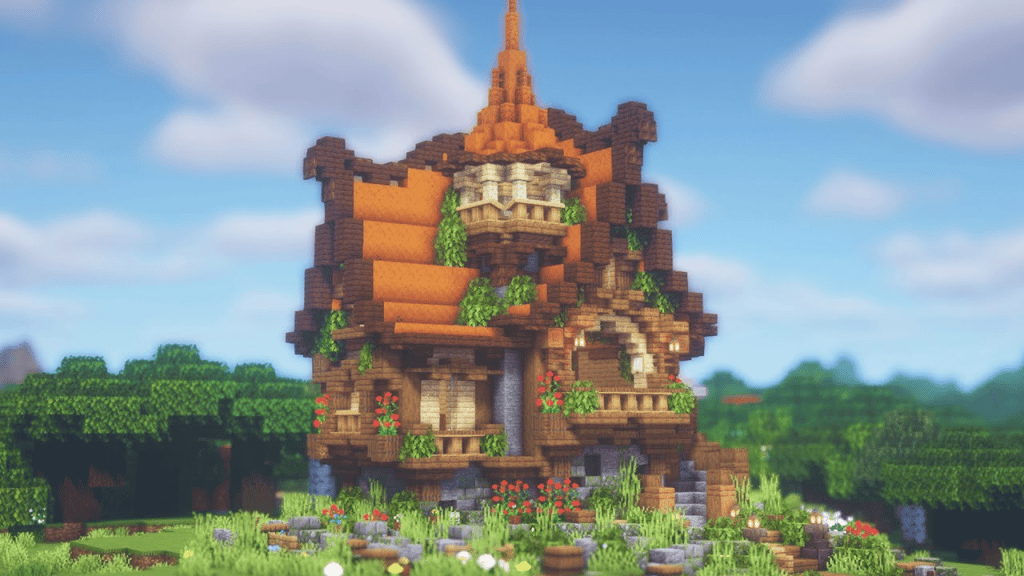 Minecraft Flower Forest House