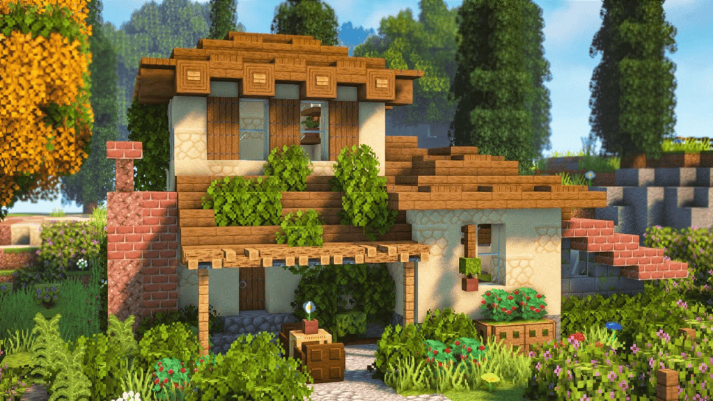 Italian House Style Minecraft Italian House Style Minecraft