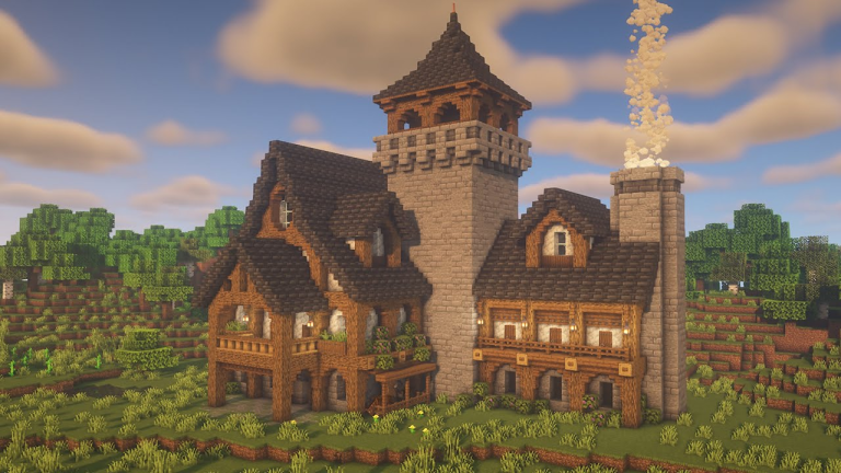 10+ Best Medieval Minecraft House Ideas and Blueprints - TBM | TheBestMods