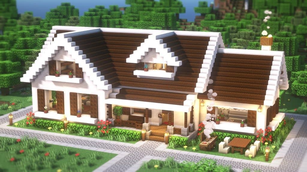 Small Suburban House Minecraft