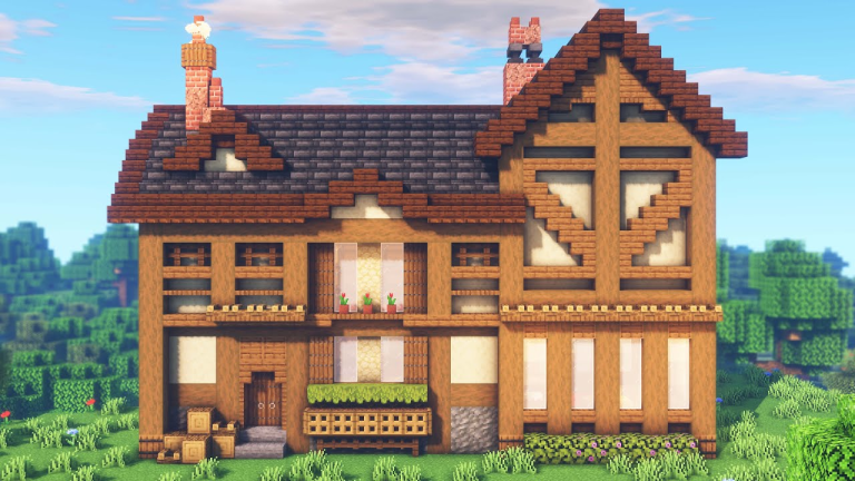 Top 10 Awesome Rustic House Minecraft Ideas - TBM | TheBestMods