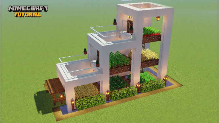 Top 10+ Natural Minecraft Green house Ideas - TBM | TheBestMods