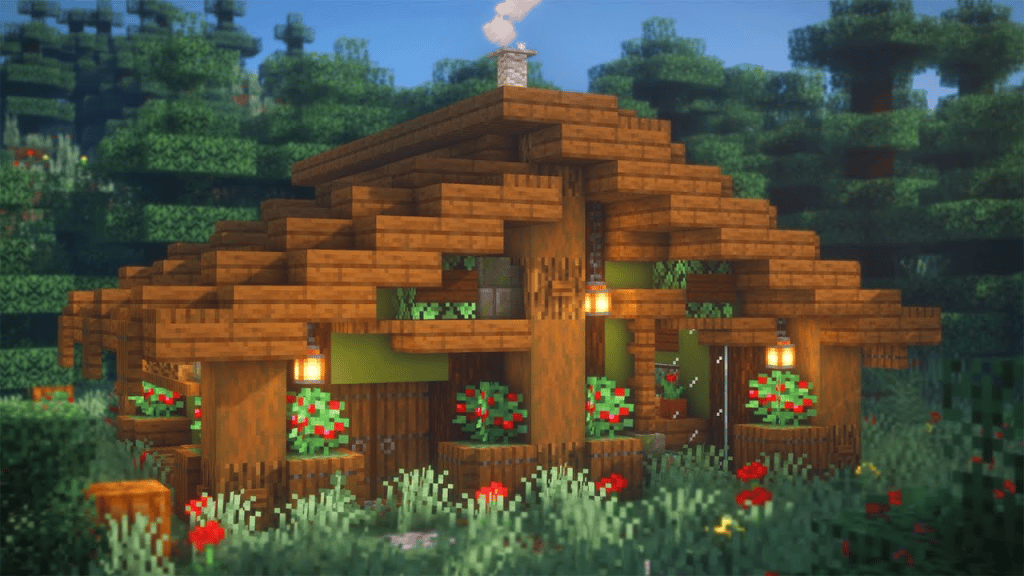 Minecraft Taiga House