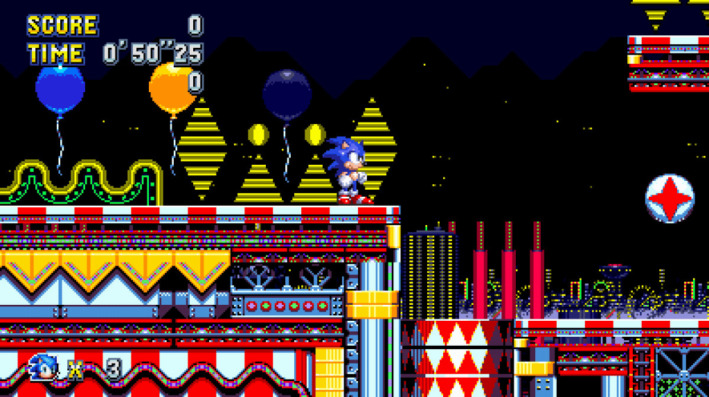 Sonic Mania HUD