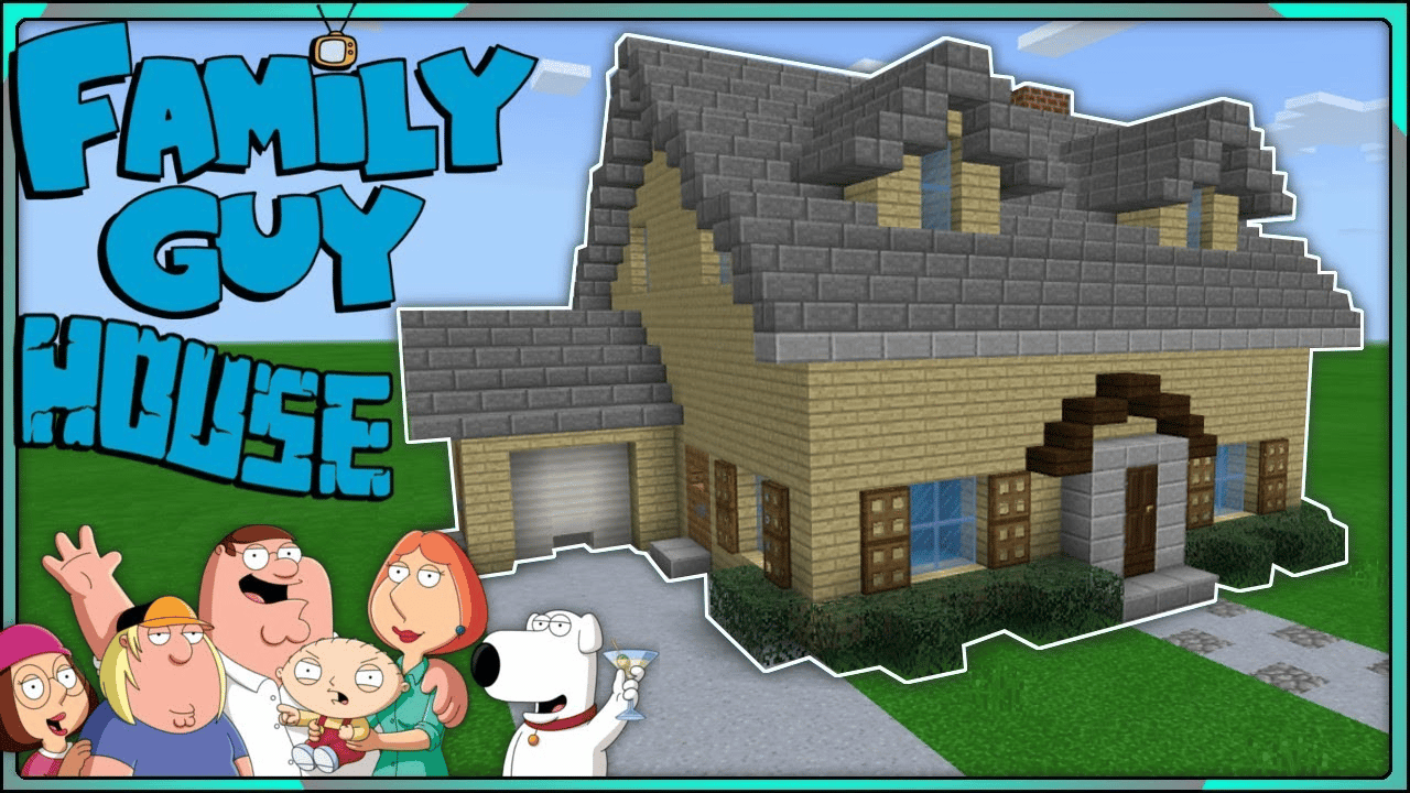 family guy house in minecraft