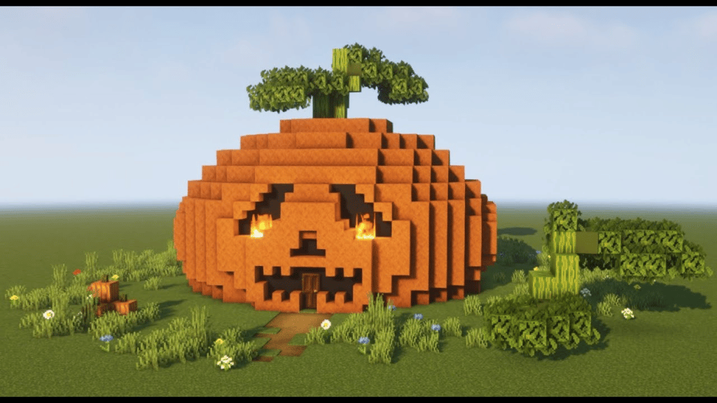 Minecraft Pumpkin House