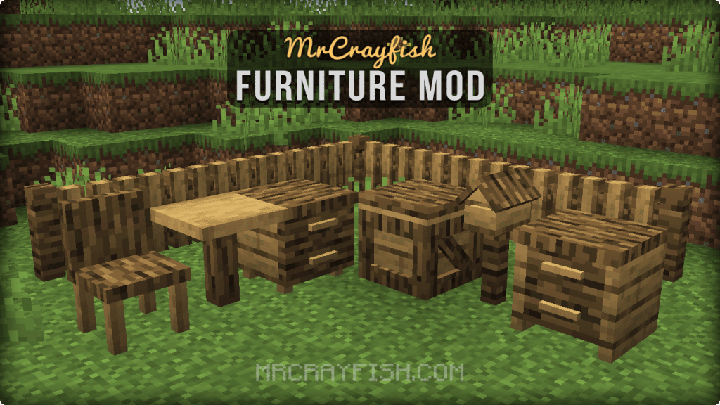 Minecraft Furniture mod 