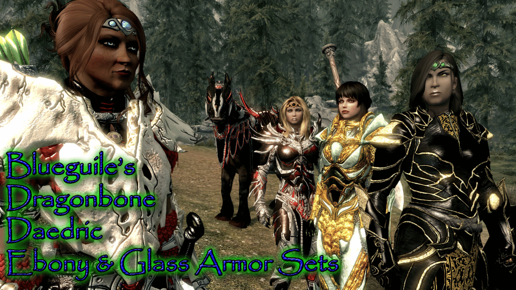 Skyrim Glass Armor mods