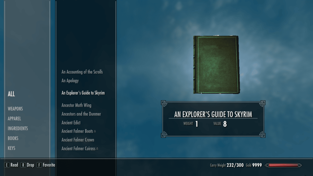 an-explorer-s-guide-to-skyrim-id-spawn-commands-value-weight