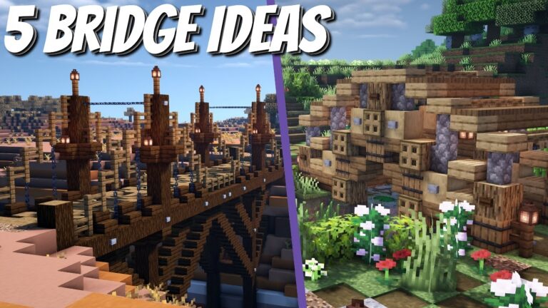 10+ Best Minecraft Bridge Ideas - TBM | TheBestMods