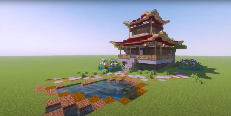 Minecraft Chinese House Tutorial Exotic Chinese House Ideas for Minecraft you must love - TBM | TheBestMods