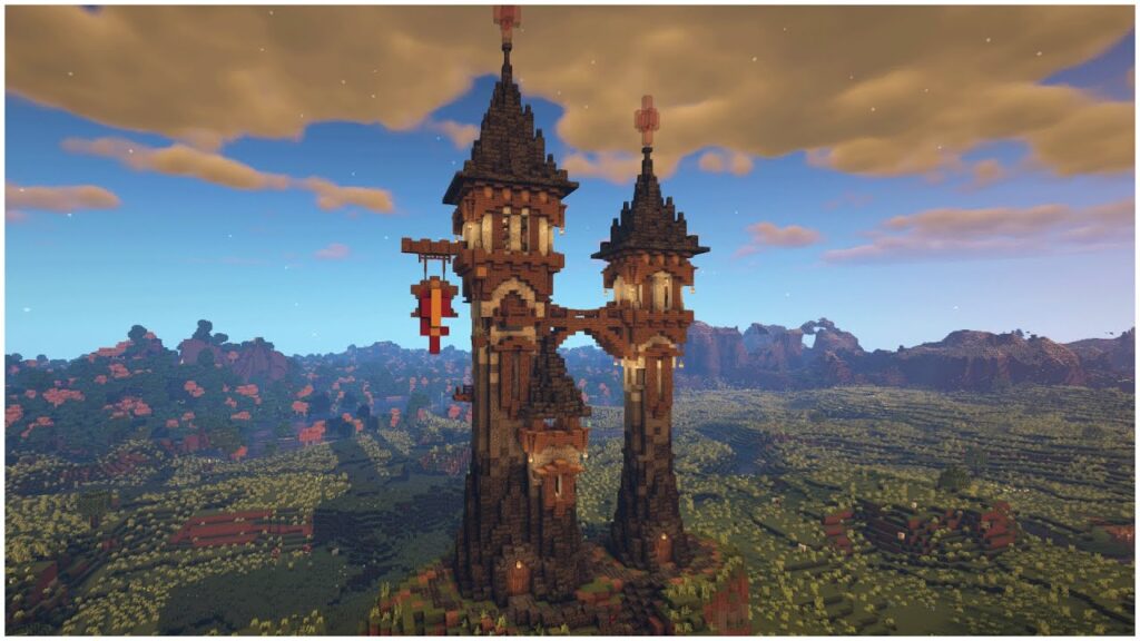 10 Most Tallest Tower House Ideas For Minecraft Tbm Thebestmods 