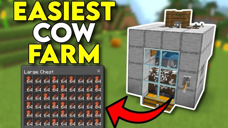 30 Best Minecraft Cow Farms - TBM | TheBestMods