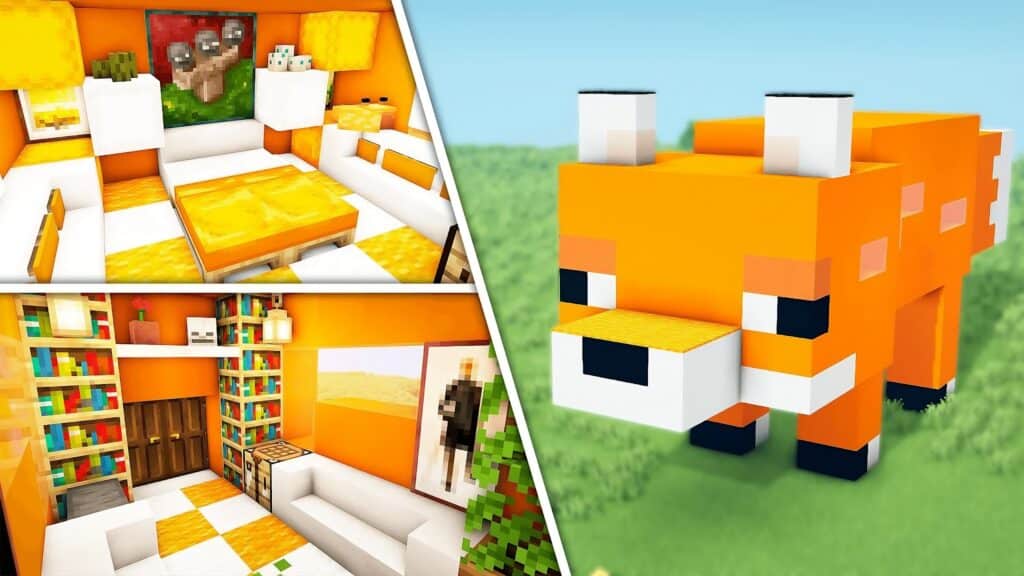 10+ Lovely Minecraft Fox House Ideas & Tutorial - TBM | TheBestMods