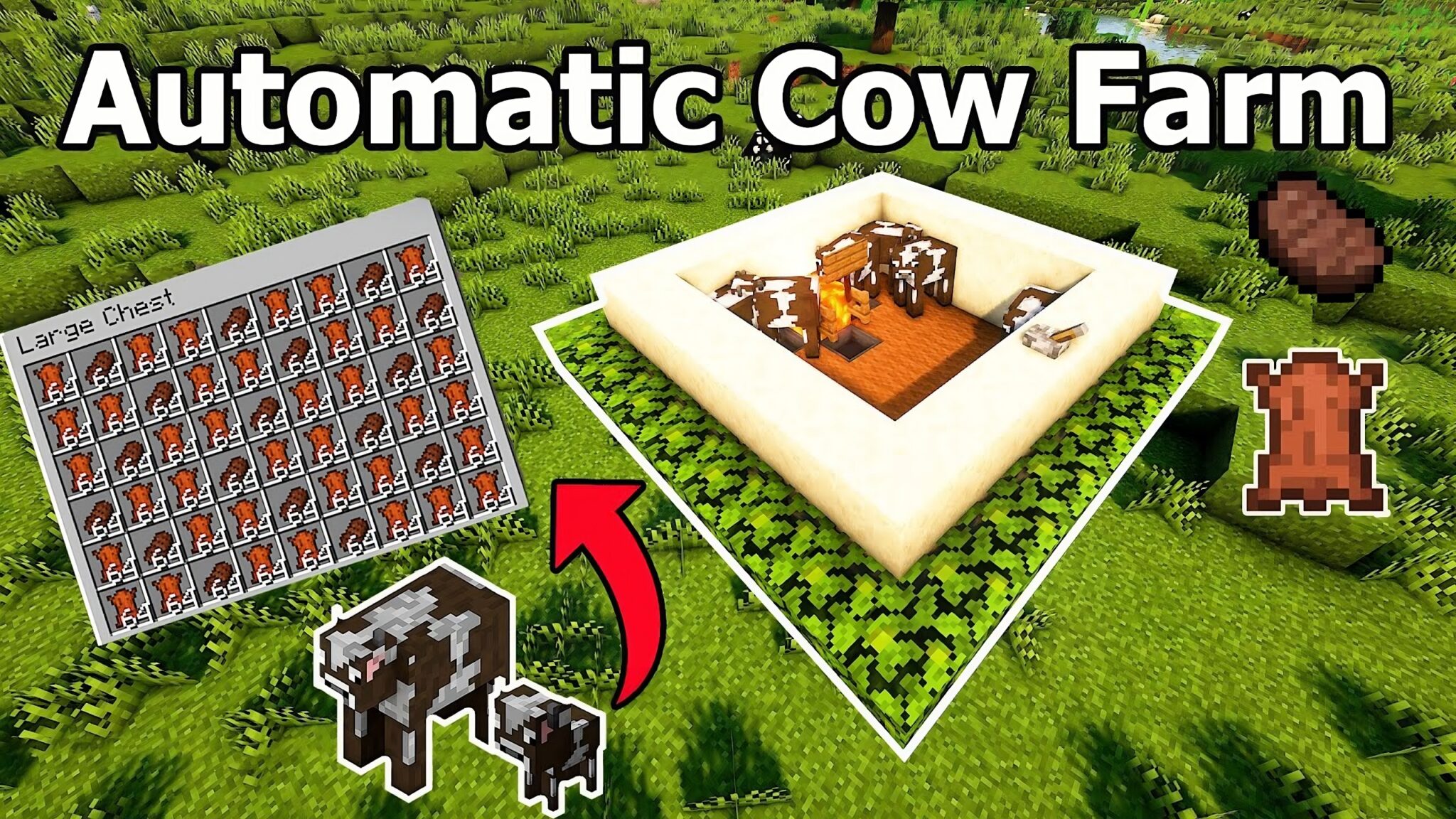 30 Best Minecraft Cow Farms - TBM | TheBestMods