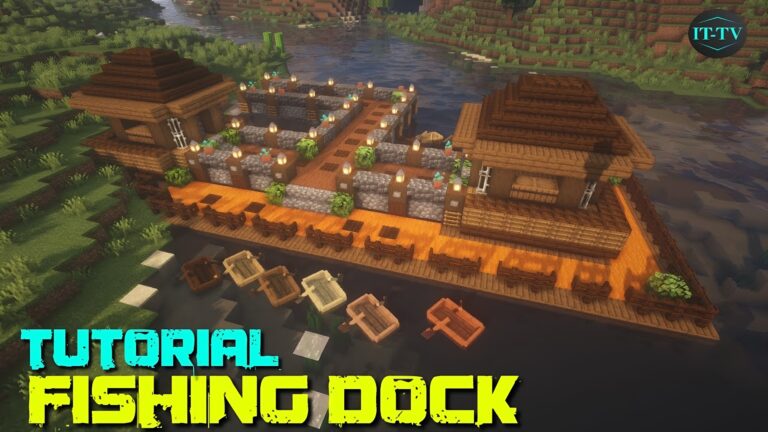 10+ Wonderful Minecraft Dock House Ideas - TBM | TheBestMods