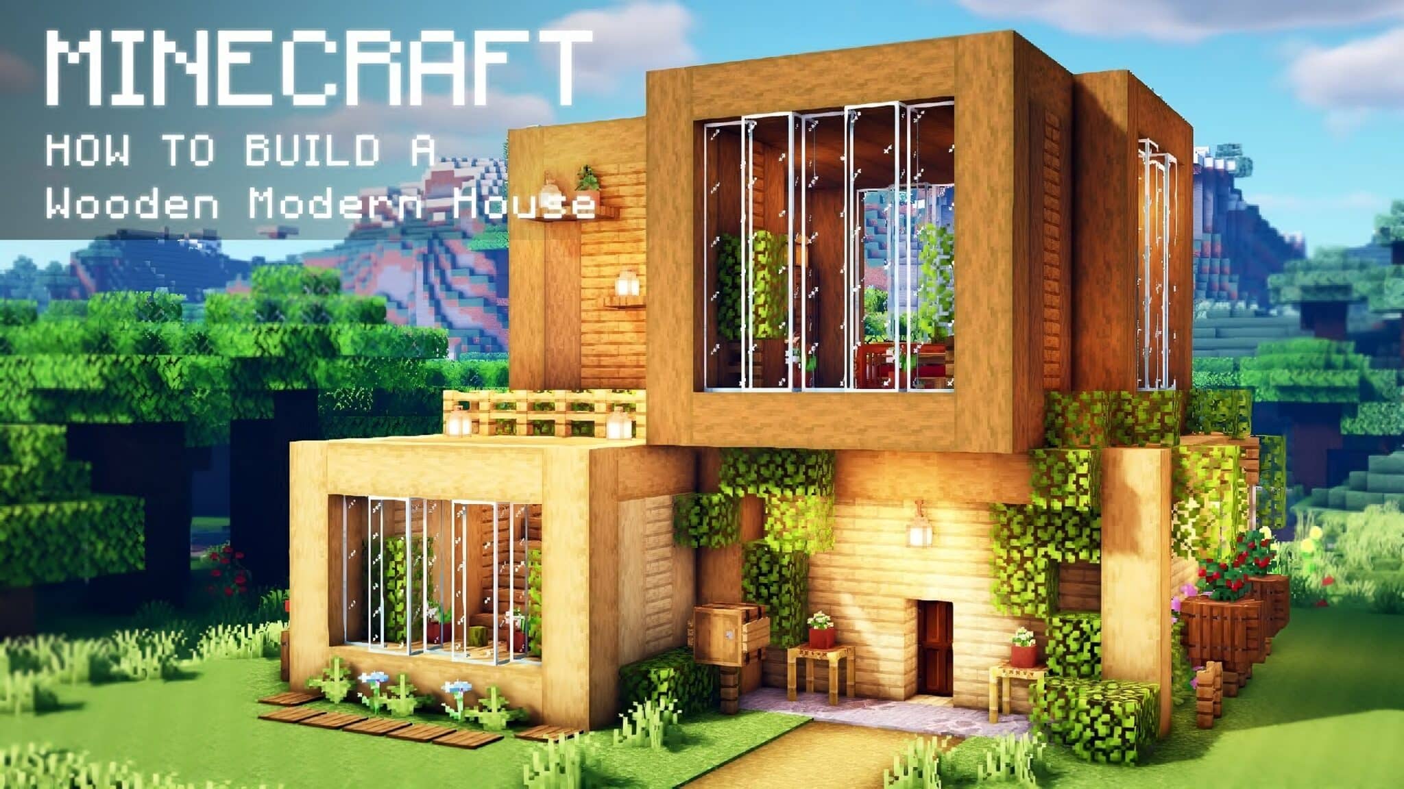 10+ Best Oak Minecraft House Ideas - Tbm 