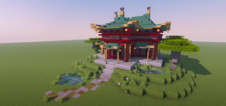 Exotic Chinese House Ideas for Minecraft you must love - TBM | TheBestMods