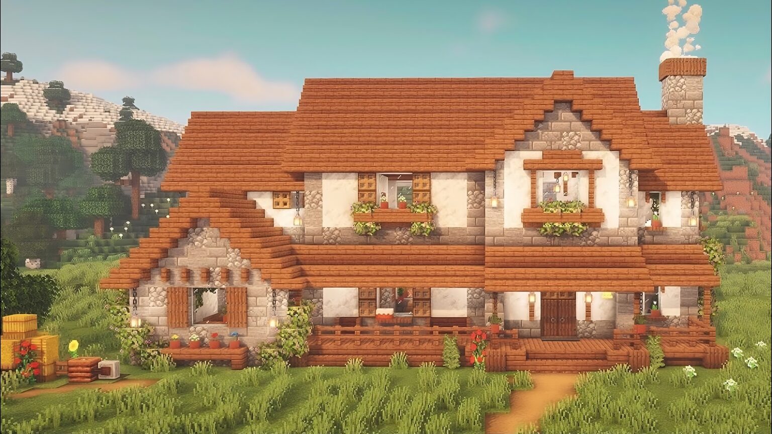 10+ Stunning Minecraft Farm House Ideas in 2023 - TBM | TheBestMods