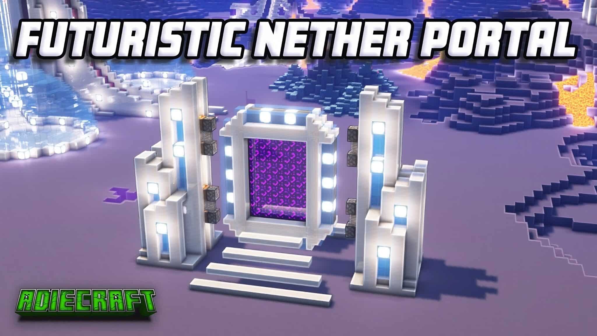 10+ Best Minecraft Nether Portal Ideas - TBM | TheBestMods